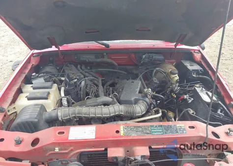 2004 Ford Ranger z USA, uszkodzony, nr VIN 1FTYR10U44PB55696